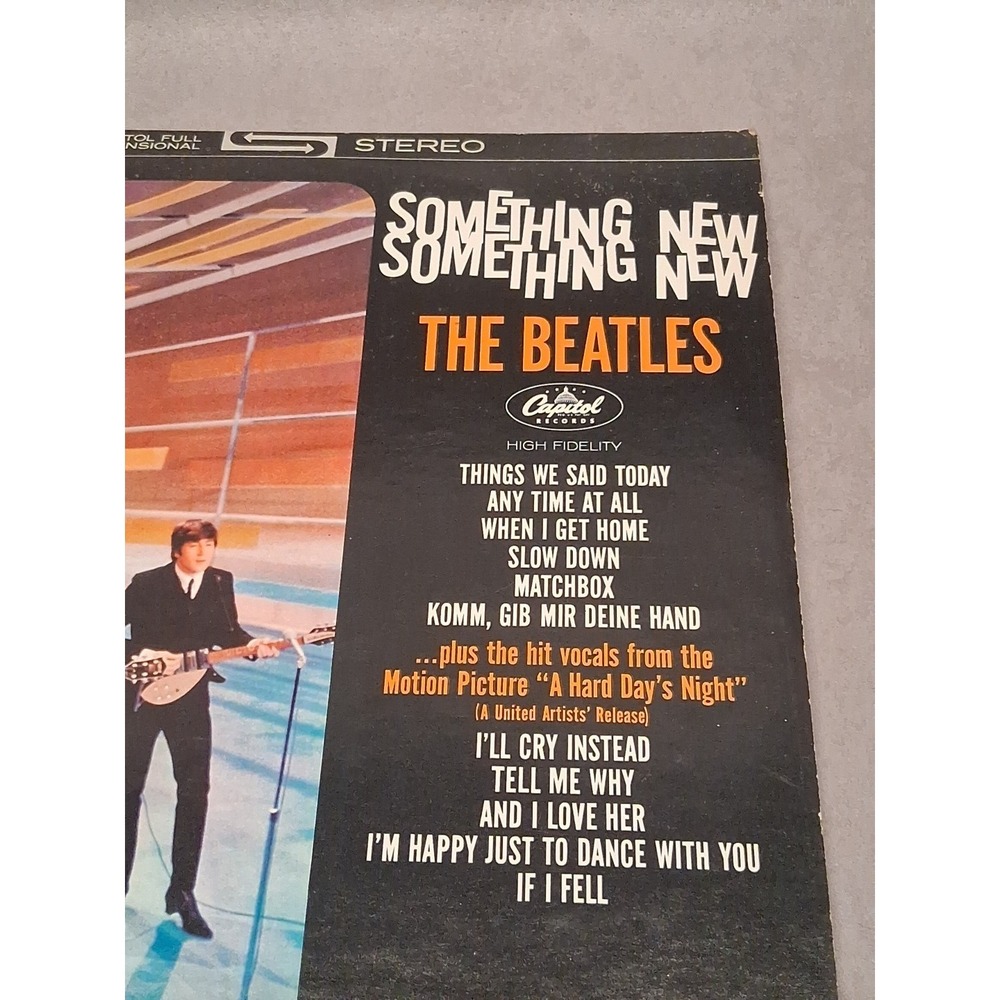 The Beatles – Something New - Capitol ST-2108 Rock Vinyl LP Record Album - Picture 4 of 16
